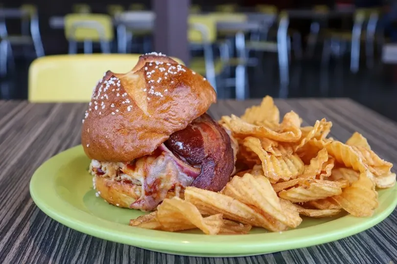 Pretzel Sandwich image