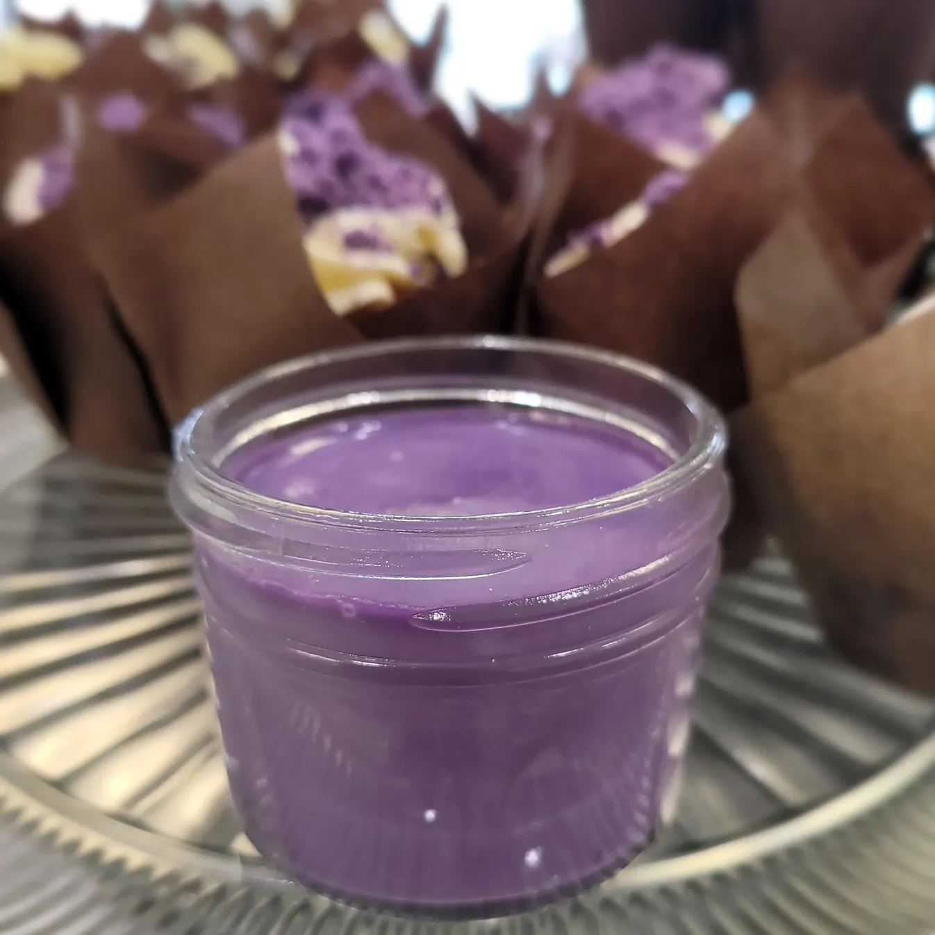 Ube Coconut Panna Cotta image