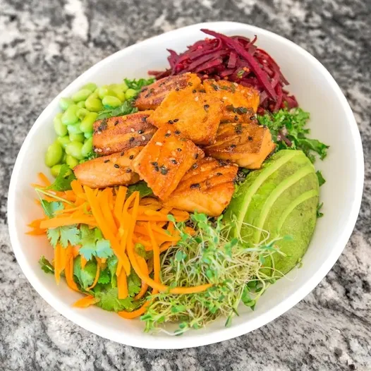 Sesame Salmon Salad image