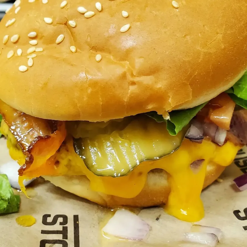 Bacon Cheese Burger image