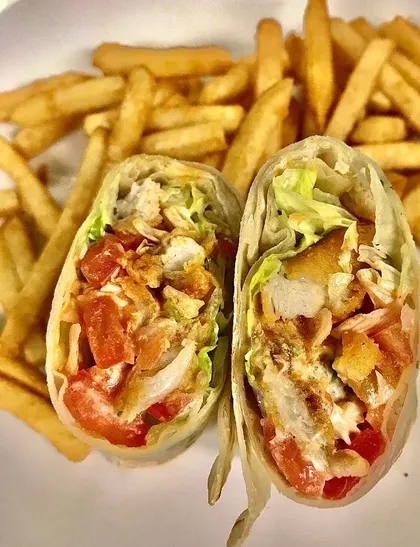 Buffalo chicken wrap image