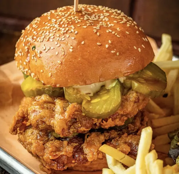 Smoked Fried Chicken Sandwich image