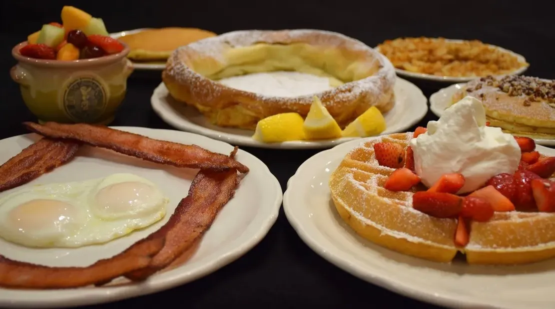 The Original Pancake House Beverly Blueberry Waffle