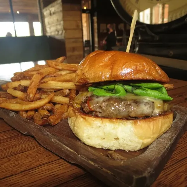 Brick & Brew Burger image