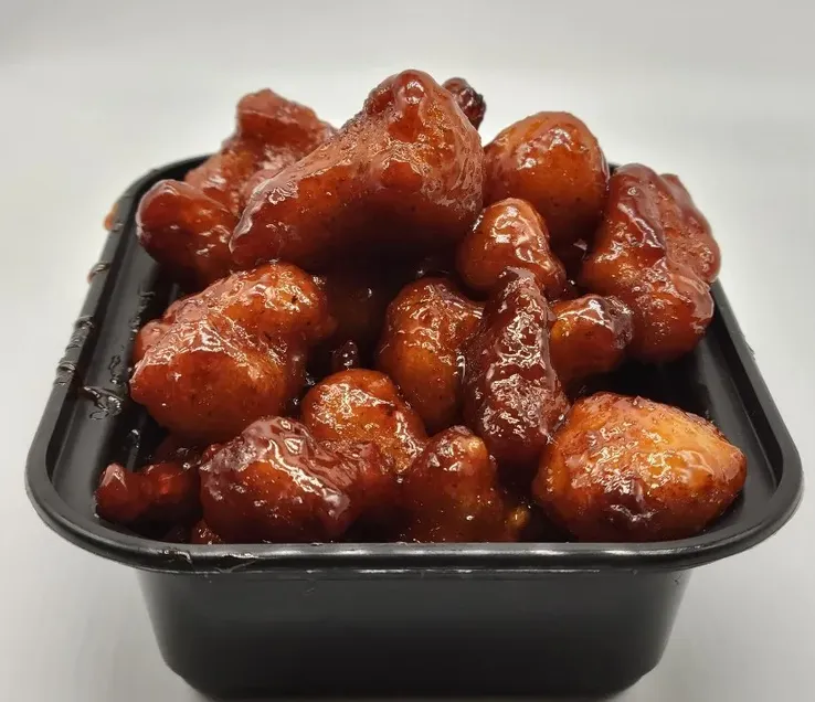 Buffalo cauliflower poppers image