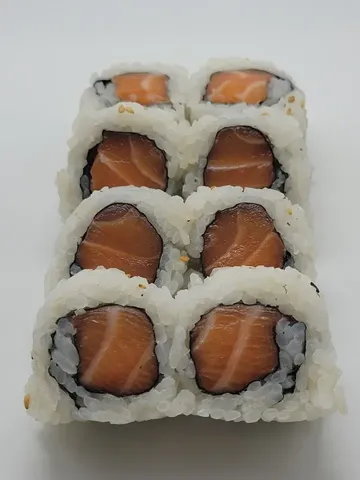 Salmon (raw) roll image