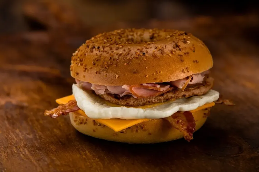 Meat Lovers Bagel image
