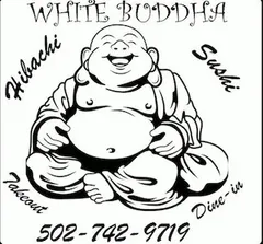 White Buddha image