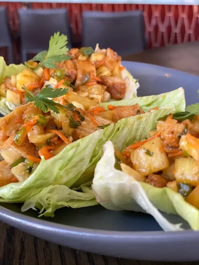 Kona Chicken Lettuce Wraps image