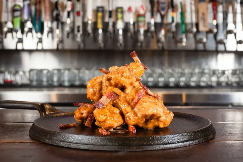 Maple Bourbon Bacon Wings image