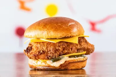 Chicken & Cheese Sandwich image