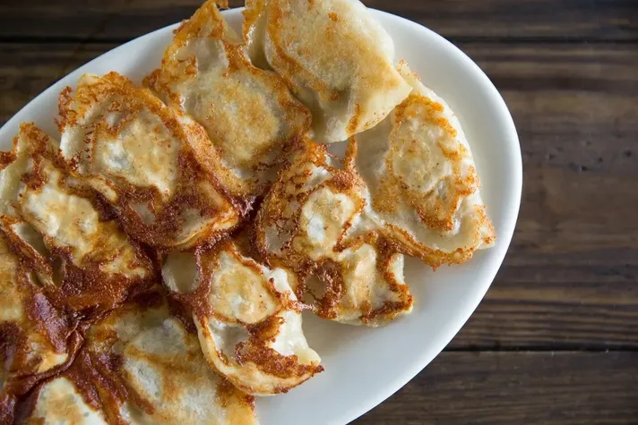 Pan Fried Pork Dumplings - 10pcs image