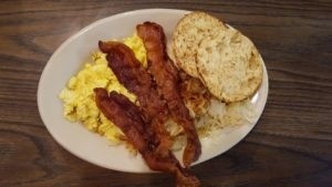 (#4) 2 Eggs, Side & Bacon image