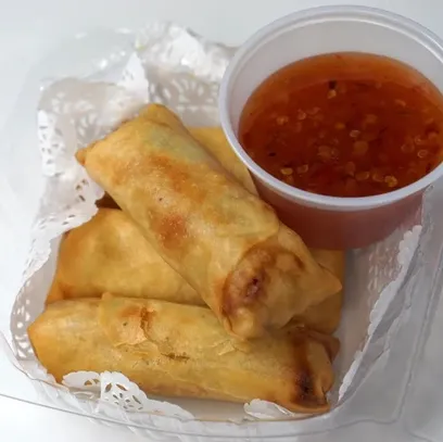 3. Crispy Veggie Thai Spring Rolls image