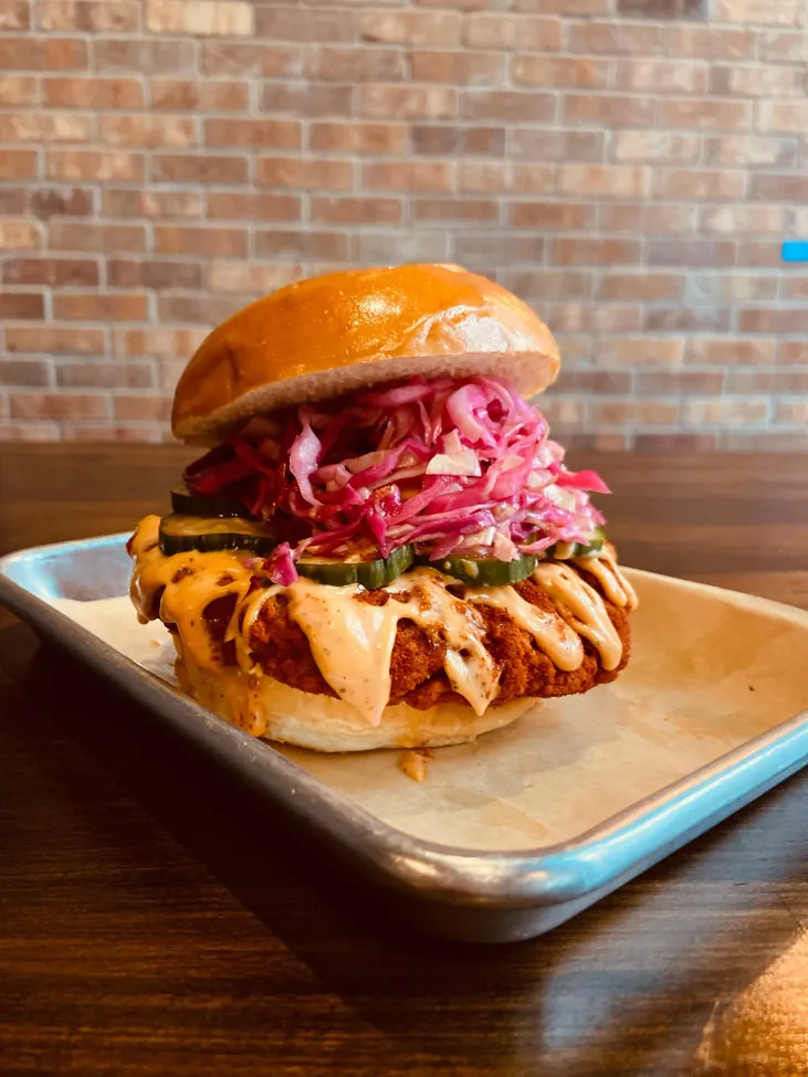 Nashville Hot Chicken Sandwich image