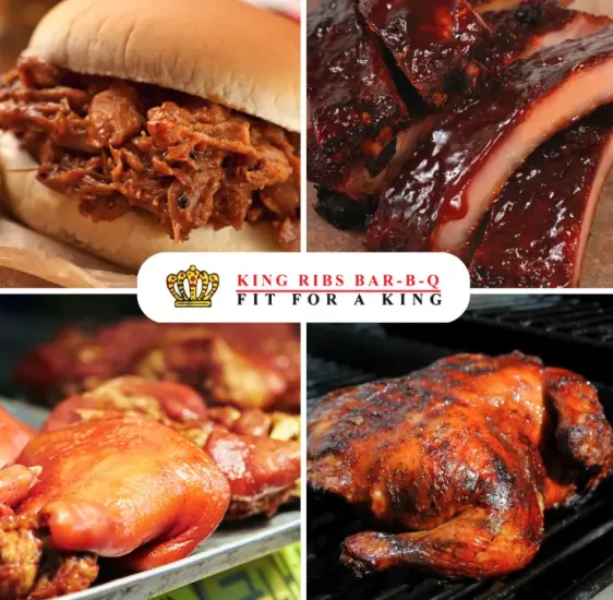 King Ribs BarBQ W 16th Toast