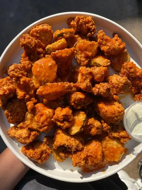 Popcorn Chicken & Pickles image