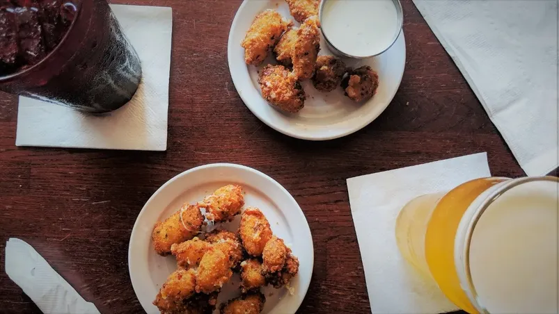 White Cheddar Cheese Curds image