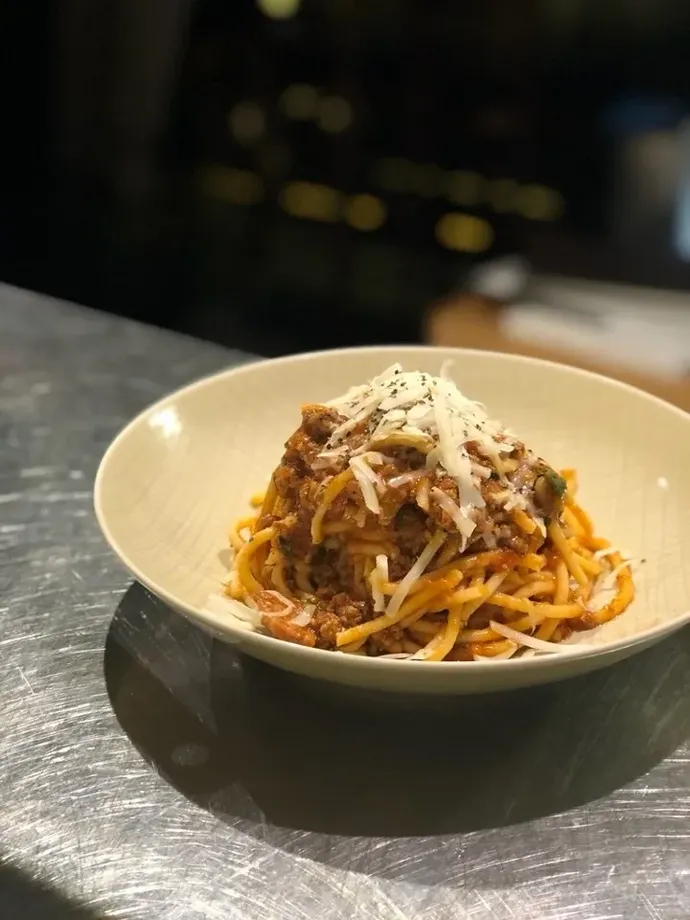 Bigoli alla Bolognese image