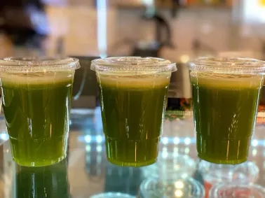 Freshly Pressed Green Juice image