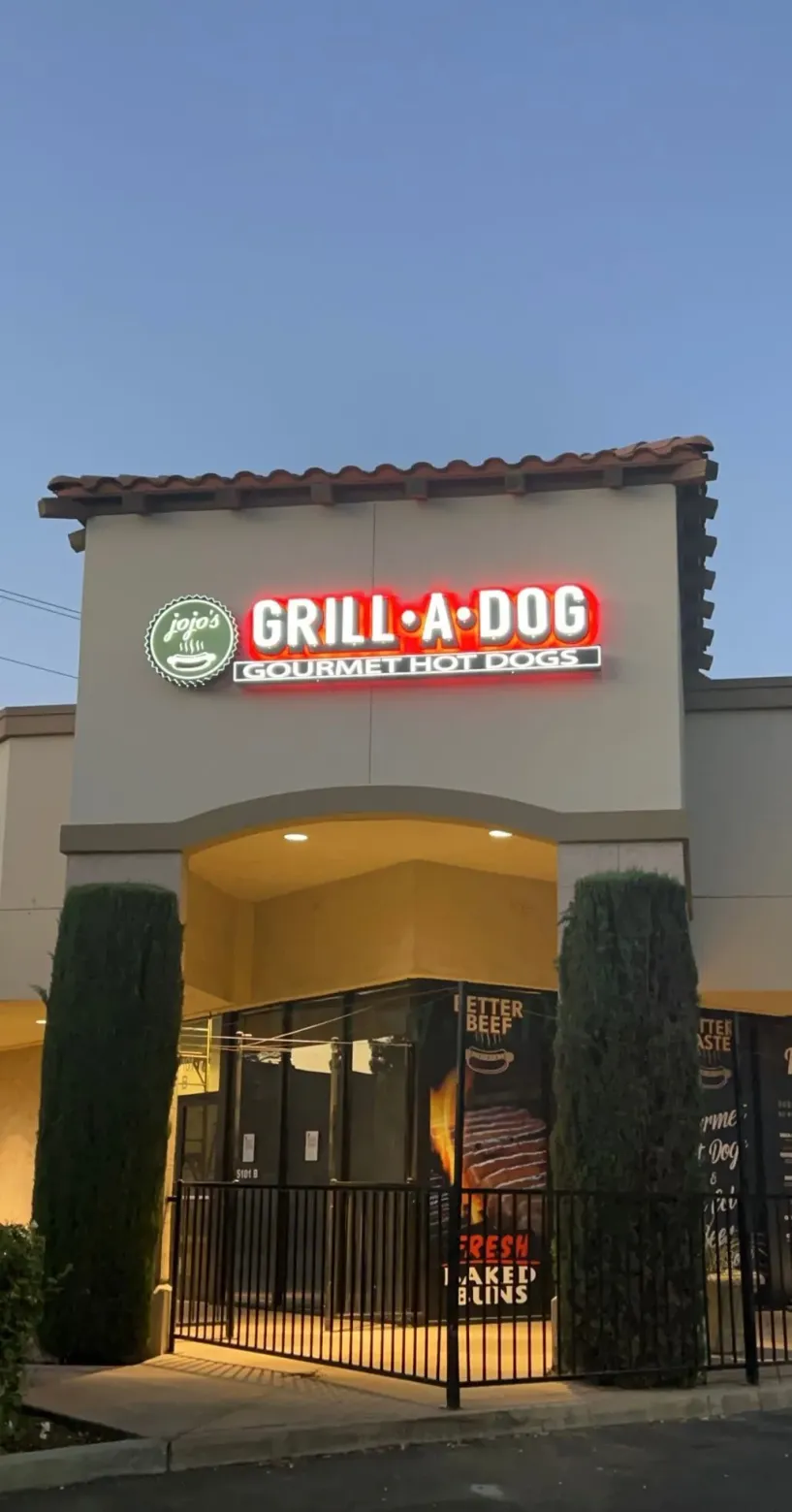 JoJo's GrillaDog Brick and Mortar Visalia NEW 5101 W Walnut Ave
