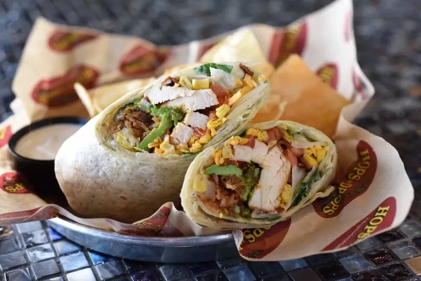 BBQ CHICKEN WRAP image