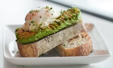 Poached Egg Avocado Toast image