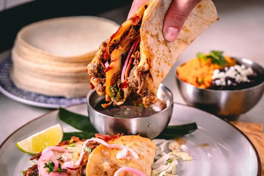 Crispy Barbacoa Taco ( 3 ) image