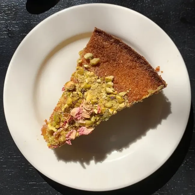 PISTACHIO ROSEWATER CAKE image